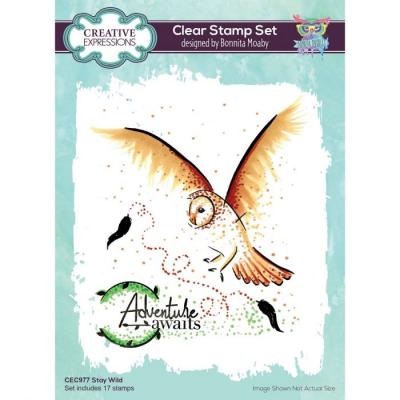 Creative Expressions Clear Stamps - Stay Wild